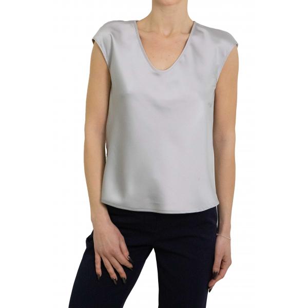 Top senza maniche scollo a v vestibilità fluida Imperial